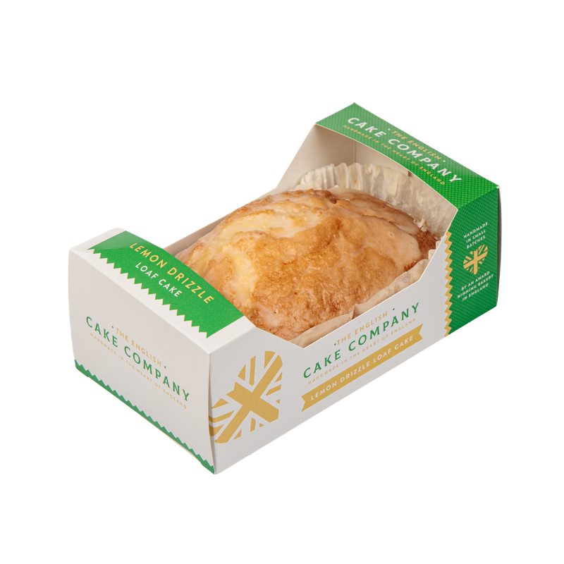 Load image into Gallery viewer, THE ENGLISH CAKE COMPANY Lemon Drizzle Loaf Cake (300g)
