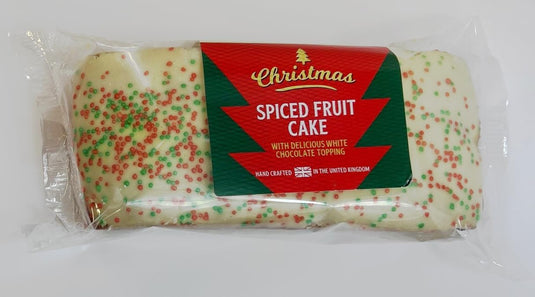 THE ENGLISH CAKE COMPANY Christmas Cake (300g) - Freshly Baked Spiced Fruit Cake Perfect Dessert