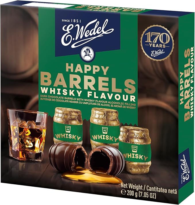 Load image into Gallery viewer, E.WEDEL Happy Barrels Whiskey filling 200G
