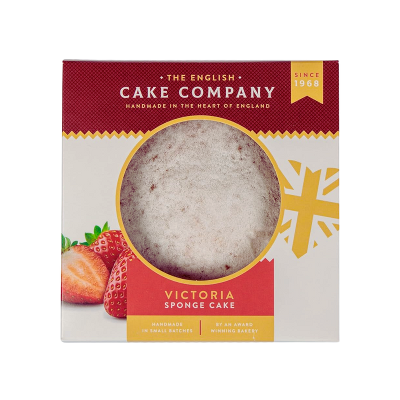 Load image into Gallery viewer, THE ENGLISH CAKE COMPANY Victoria Sponge Cake (415g)
