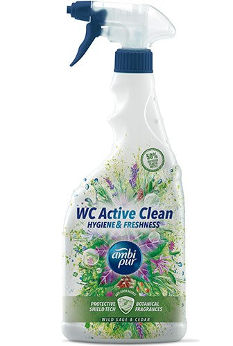 WC Active Clean hygiene and freshness | Wild sage and Cedar