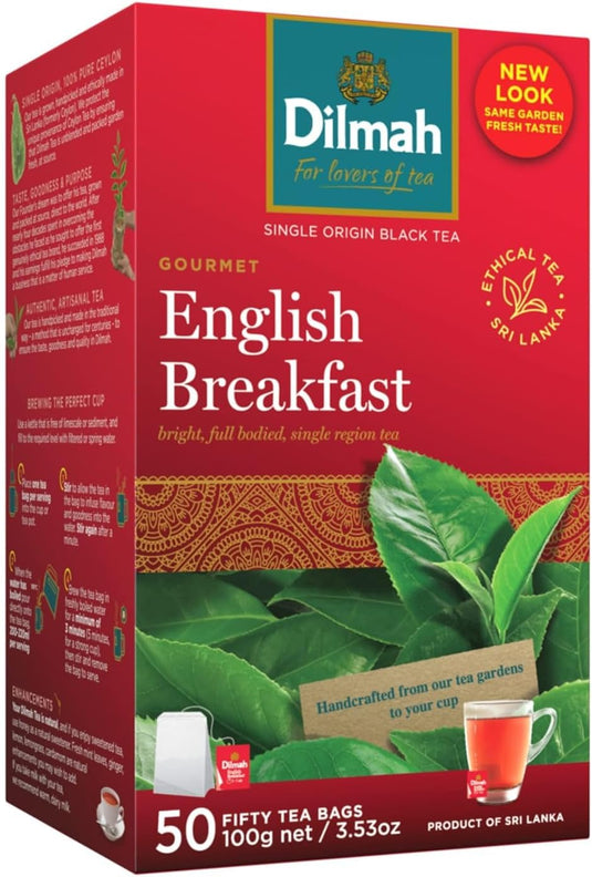 Dilmah English Breakfast Tea Bags