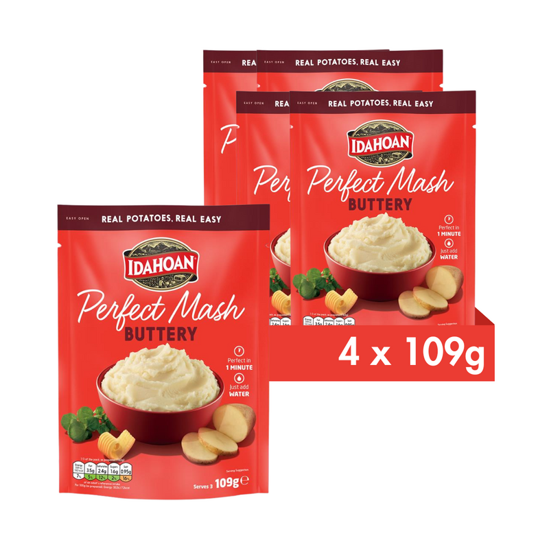 Load image into Gallery viewer, Idahoan Perfect Mash Buttery 109g Pack of 4
