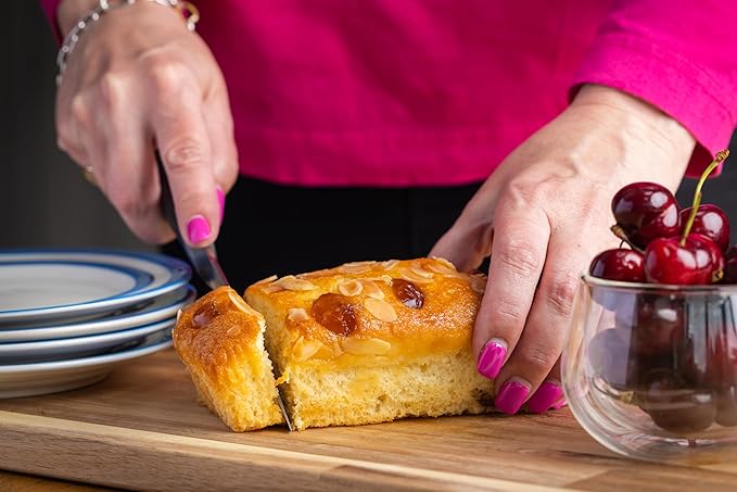 Load image into Gallery viewer, THE ENGLISH CAKE COMPANY Cherry Bakewell Loaf Cakes (300g)
