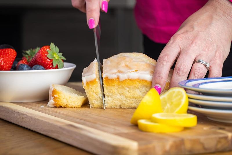 Load image into Gallery viewer, THE ENGLISH CAKE COMPANY Lemon Drizzle Loaf Cake (300g)
