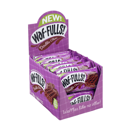 Waffulls On-The-Go Snack Double Chocolate Waffle Sandwich 50g